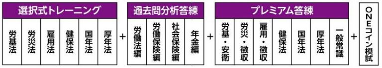 社労士解答力強化パック講座内容